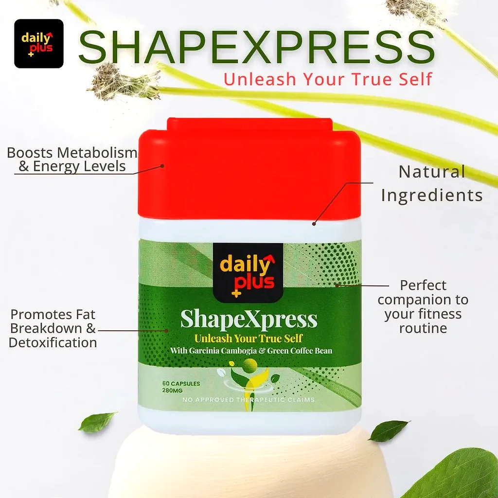 Daily Plus ShapeXpress Capsules (60 Capsules | 280mg) - Image 11