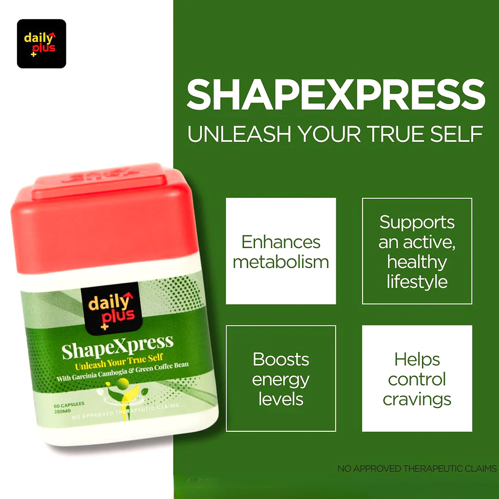 Daily Plus ShapeXpress Capsules (60 Capsules | 280mg) - Image 3