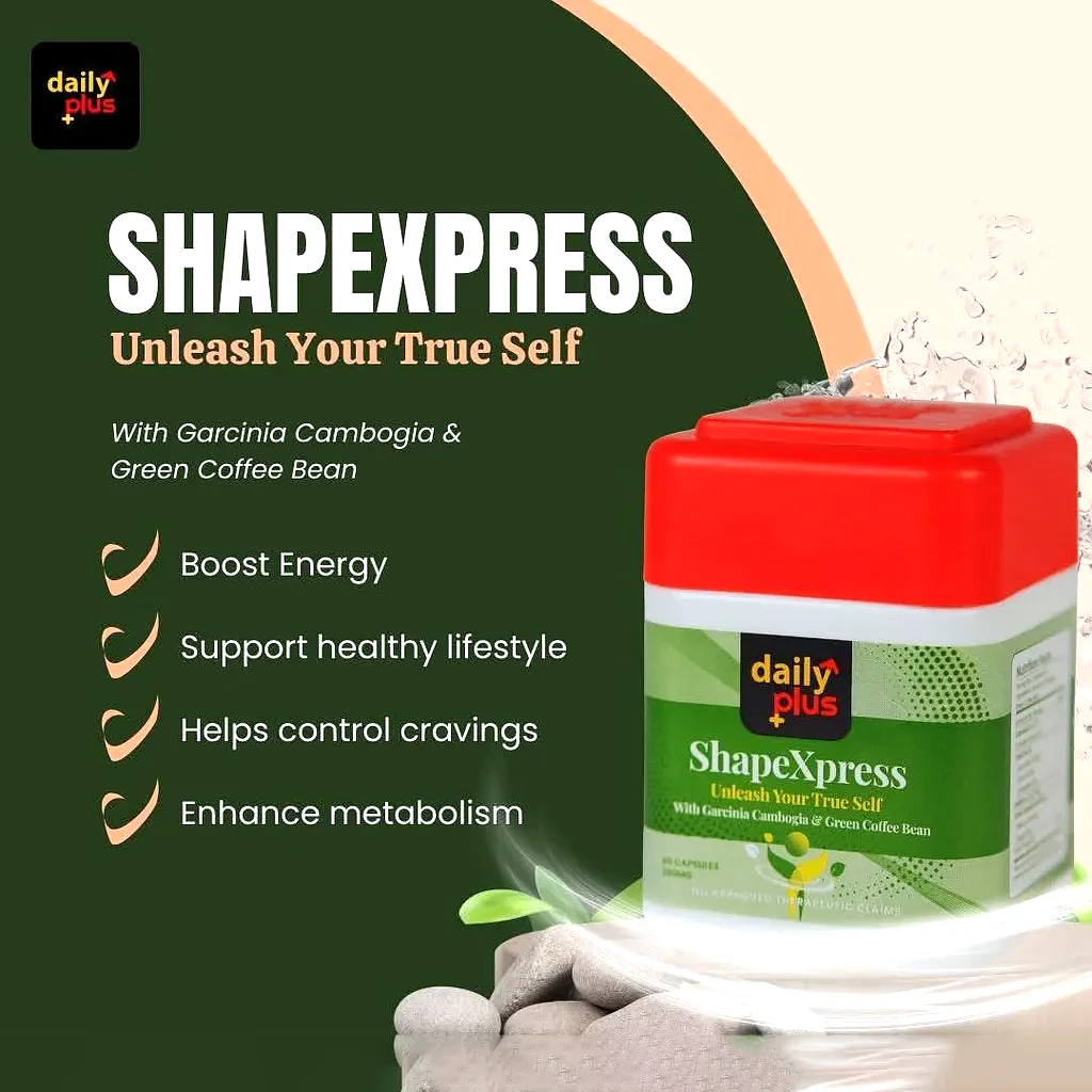 Daily Plus ShapeXpress Capsules (60 Capsules | 280mg) - Image 4