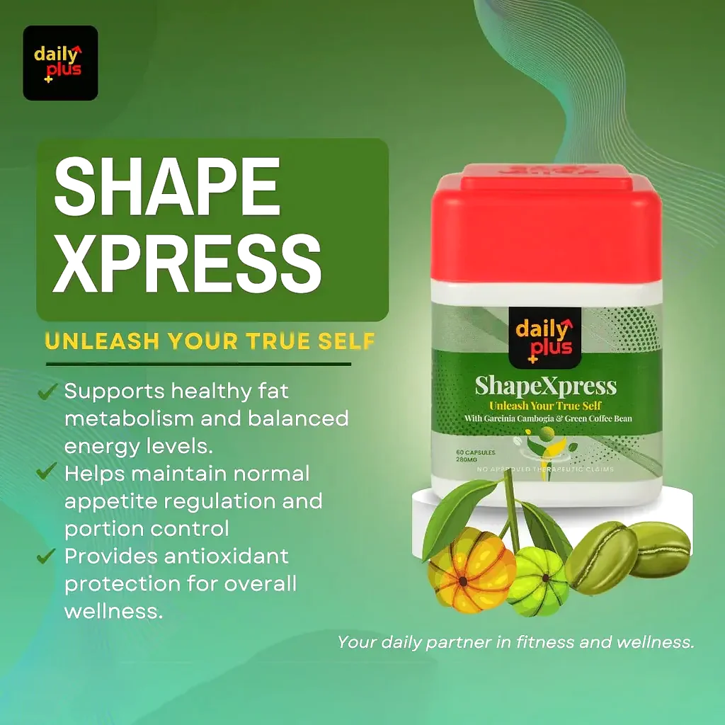 Daily Plus ShapeXpress Capsules (60 Capsules | 280mg) - Image 5