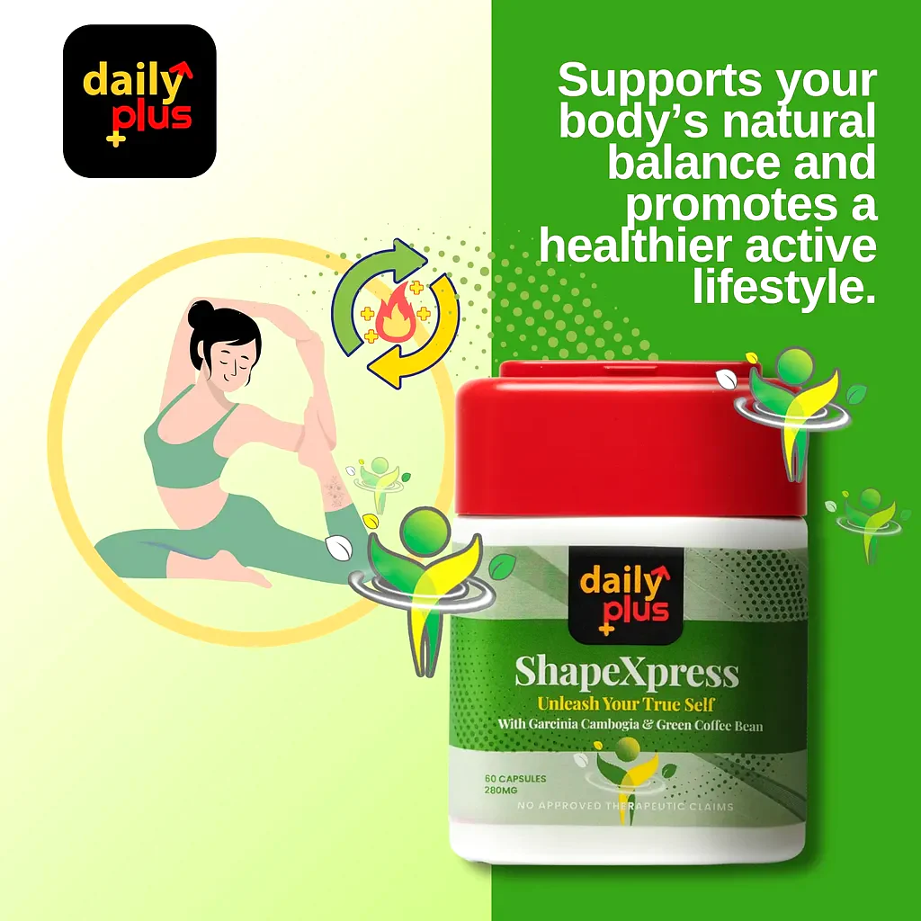 Daily Plus ShapeXpress Capsules (60 Capsules | 280mg) - Image 7