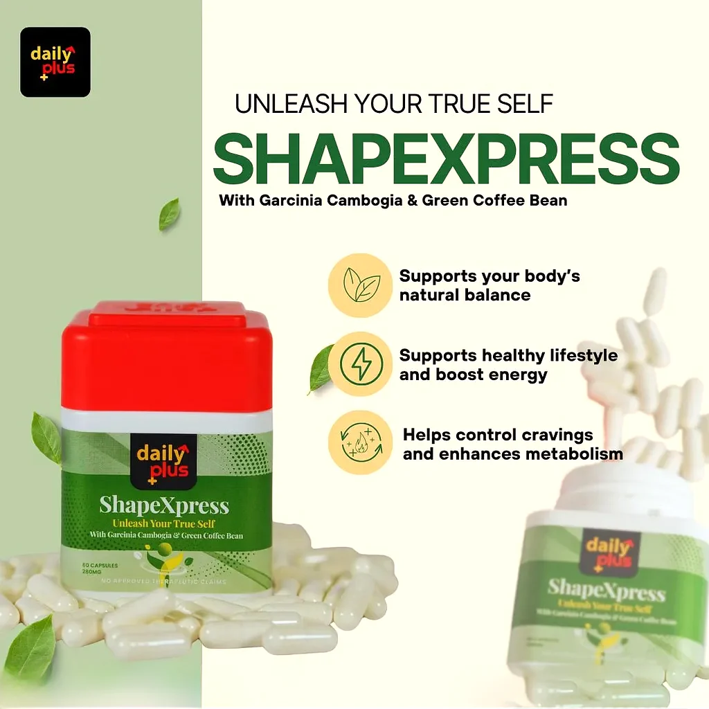Daily Plus ShapeXpress Capsules (60 Capsules | 280mg) - Image 9
