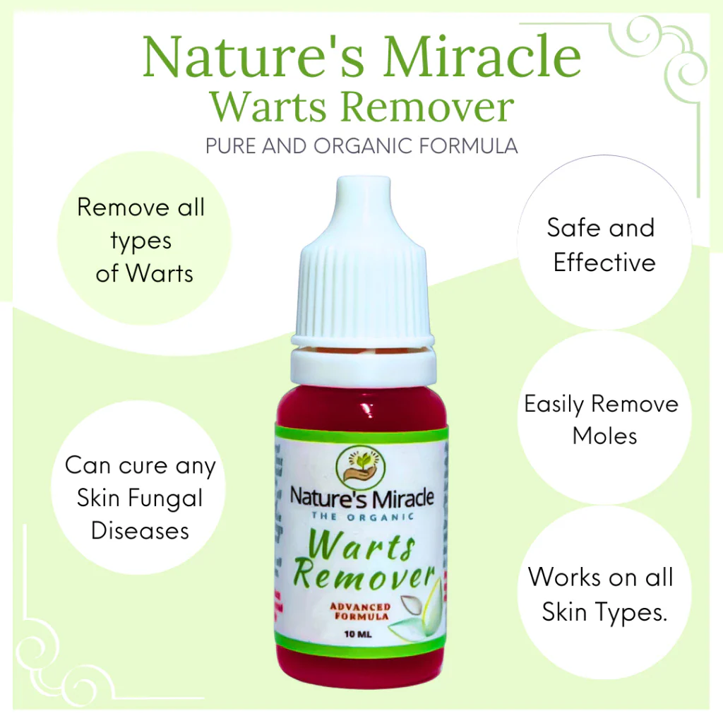 Nature's Miracle The Organic Warts Remover - 10ml - Image 4