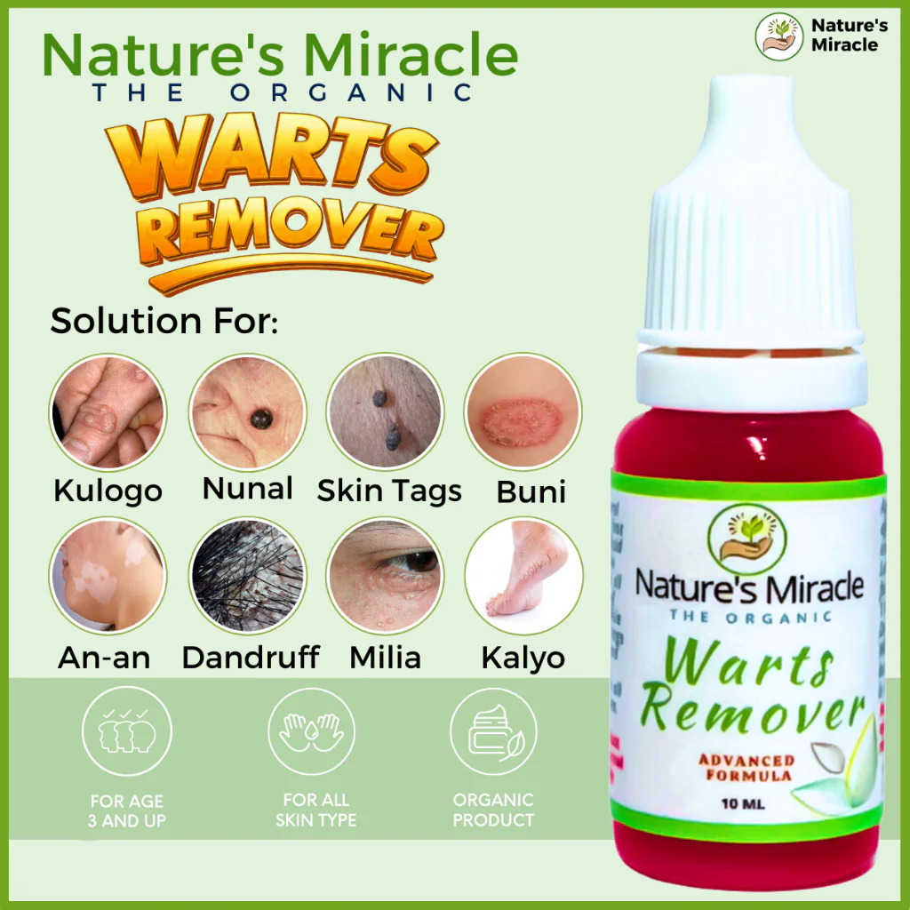 Nature's Miracle The Organic Warts Remover - 10ml - Image 6