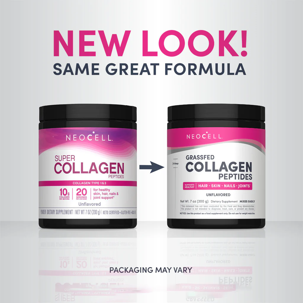 NeoCell Grassfed Collagen Peptides Powder – 200g - Image 2