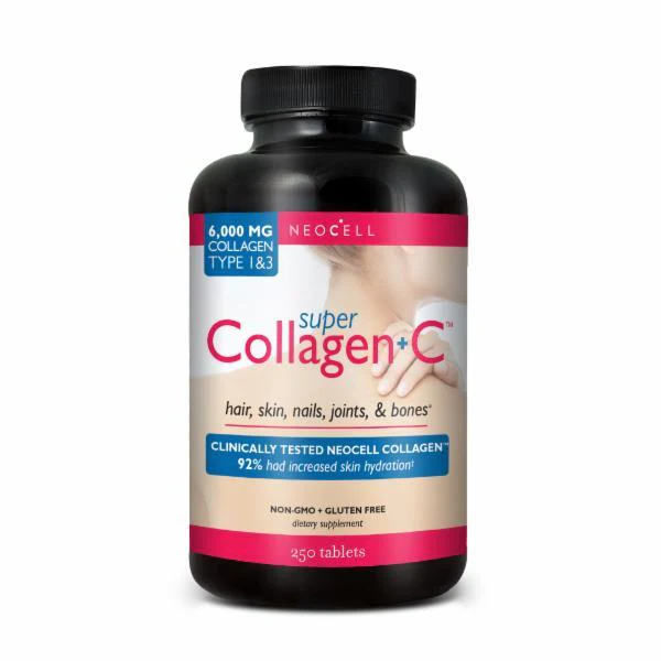 NeoCell Super Collagen + C (6000mg Collagen Type 1 & 3) – 250 Tablets - Image 6