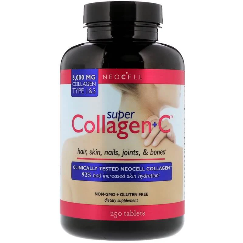 NeoCell Super Collagen + C (6000mg Collagen Type 1 & 3) – 250 Tablets - Image 8