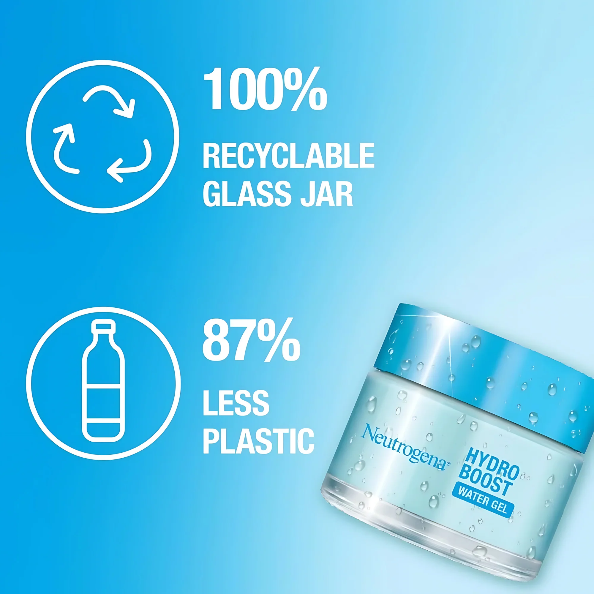 Neutrogena Hydro Boost Water Gel Moisturizer - 50g (Original) - Image 3