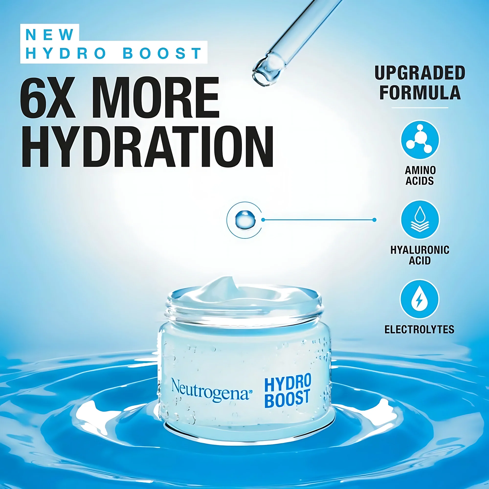 Neutrogena Hydro Boost Water Gel Moisturizer - 50g (Original) - Image 8