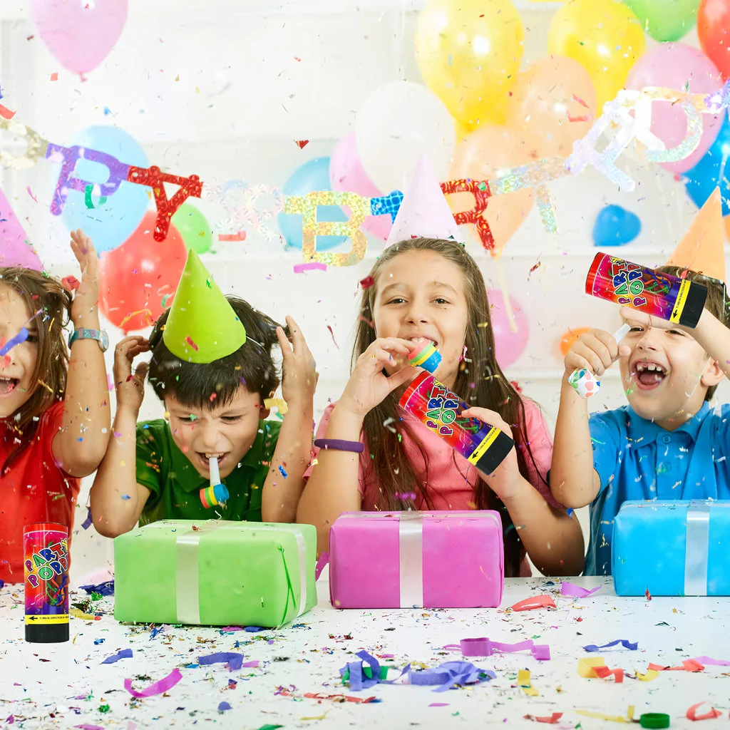 Party Popper Confetti Cannon – 20.5cm (2pcs) - Image 2
