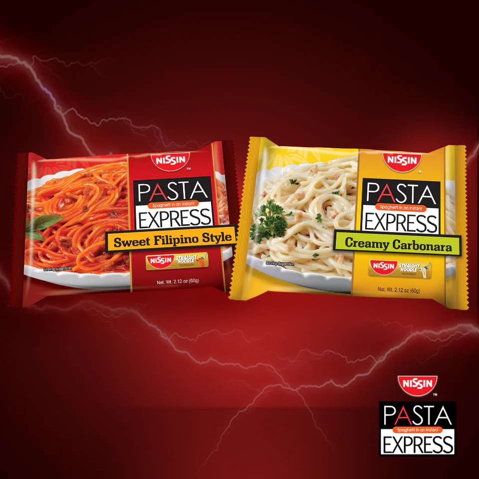 Nissin Pasta Express Spaghetti In An Instant Sweet Filipino Style - 60g - Image 5