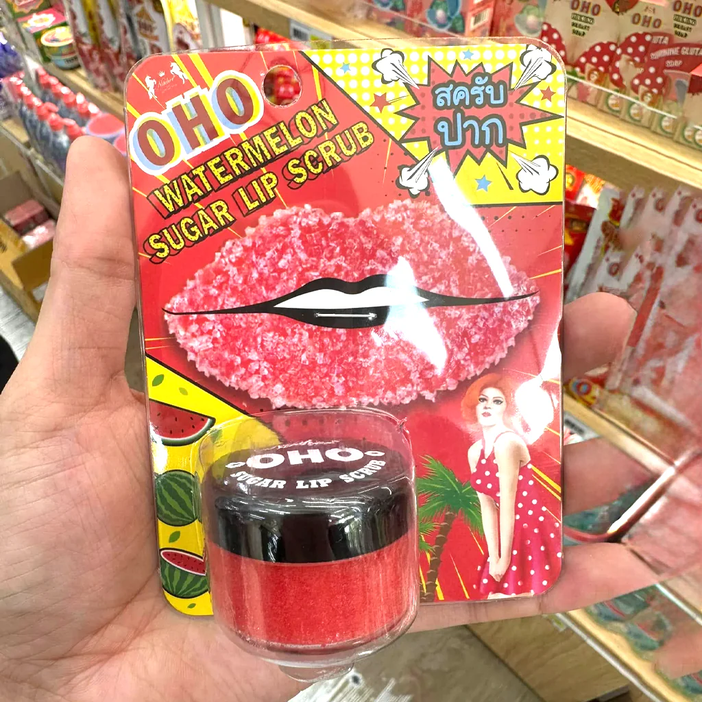 OHO Watermelon Sugar Lip Scrub – 25g - Image 3