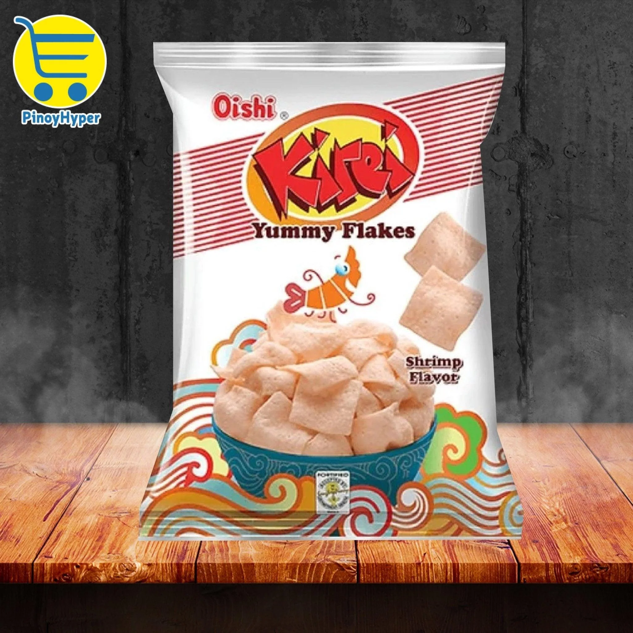 Oishi Kirei Yummy Flakes Shrimp 45gm