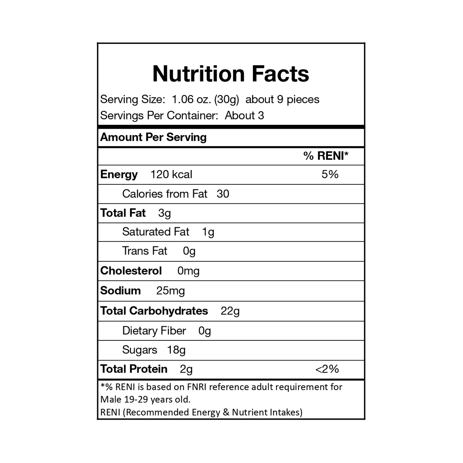 Oishi O-Puff Mango Cream Filled Marshmallow (24 x 3.5g – 84g) - Image 3
