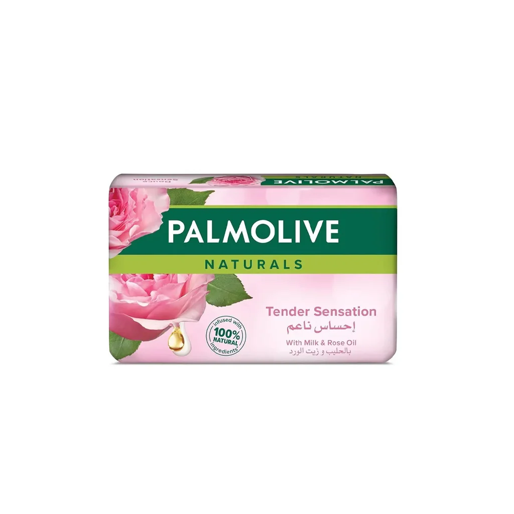 Palmolive Naturals Tender Sensation Soap – Milk & Rose Oil (170g) - Image 5