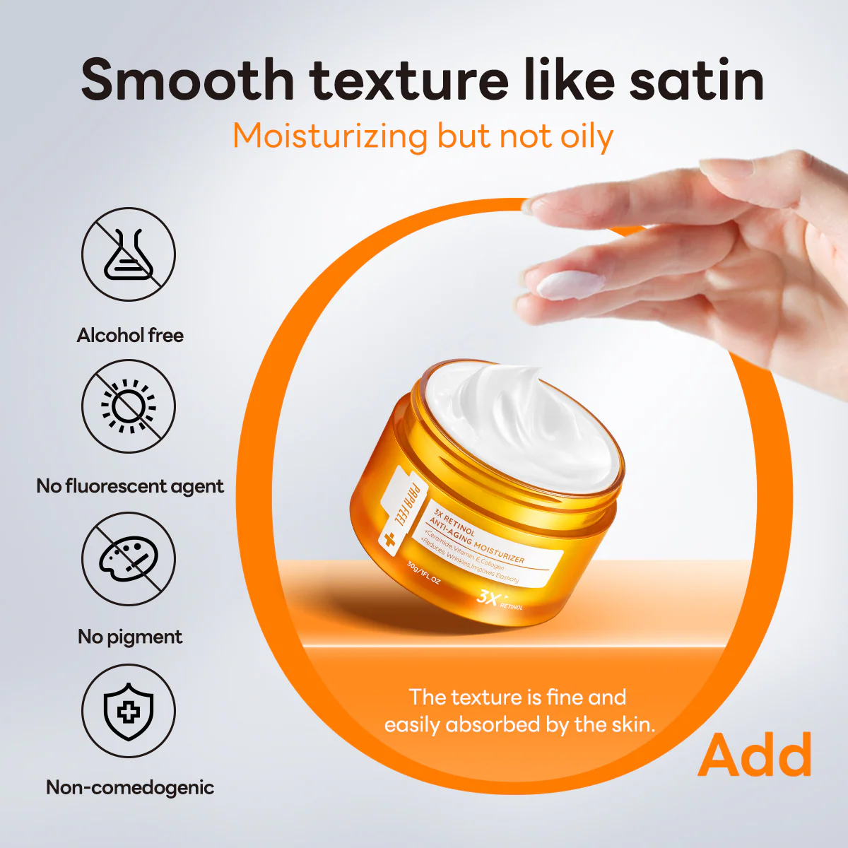 PAPA FEEL 3X Retinol Anti-Aging Moisturizer - 30g - Image 12