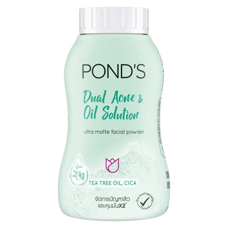 Pond's Dual Acne & Oil Solution Facial Powder - 50g - Image 3
