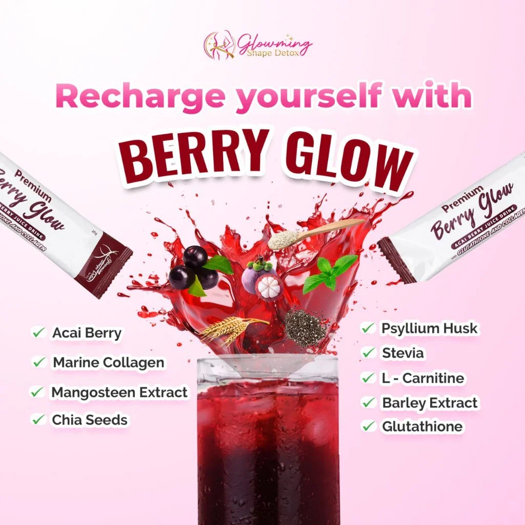 Premium Berry Glow Acai Berry Juice Drink - 200g - Image 5