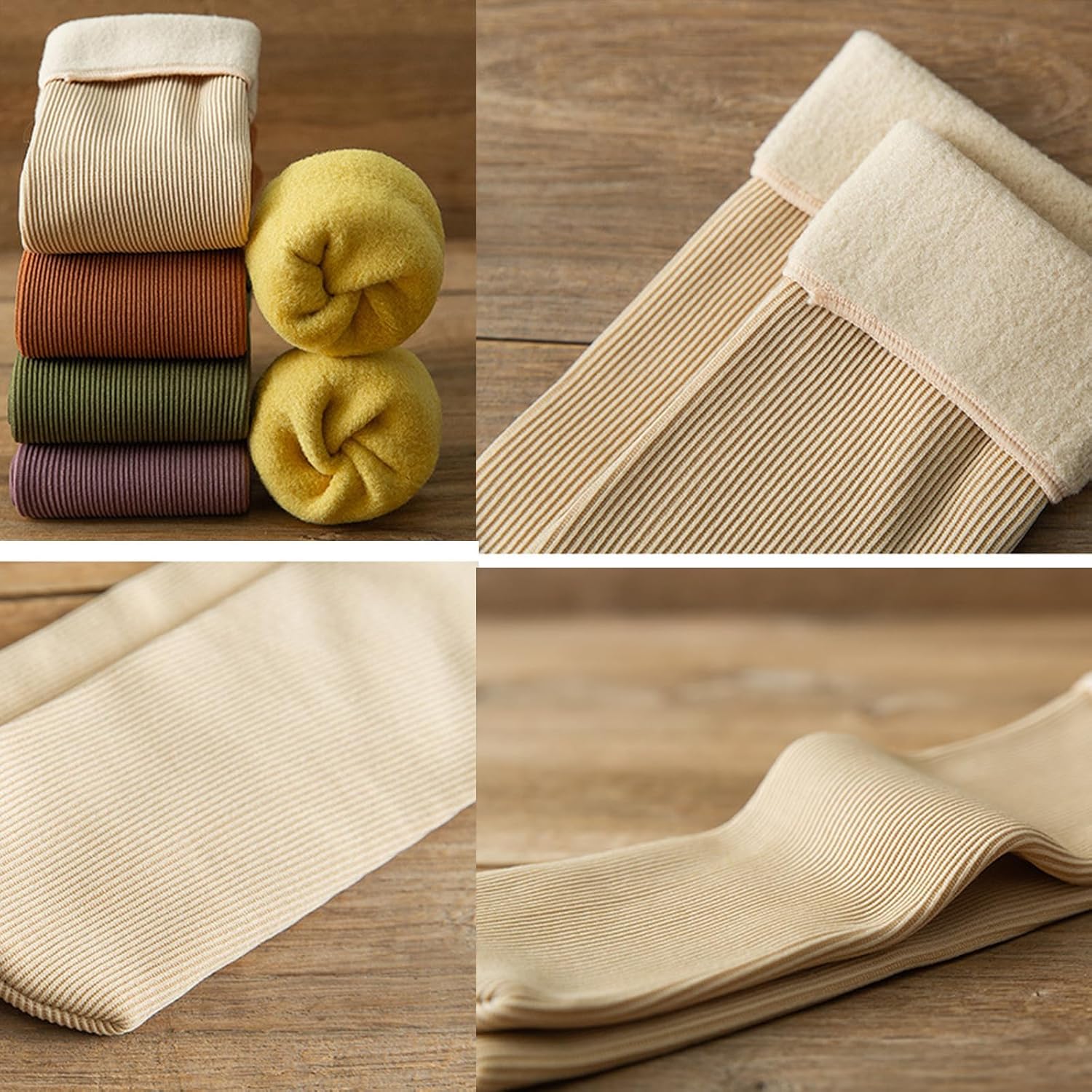 Premium Winter Thermal Socks – 3 Pairs (Solid Colors) - Image 7