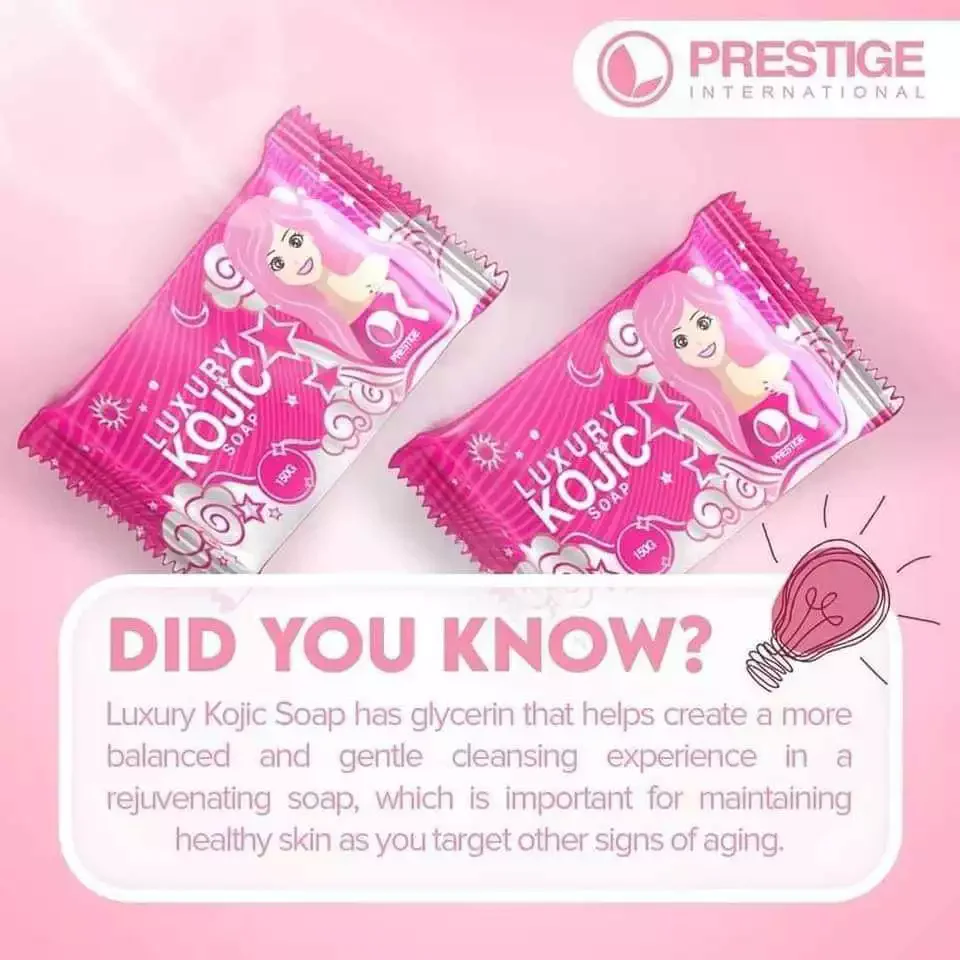 Prestige Luxury Kojic Whitening Soap - 75g - Image 10