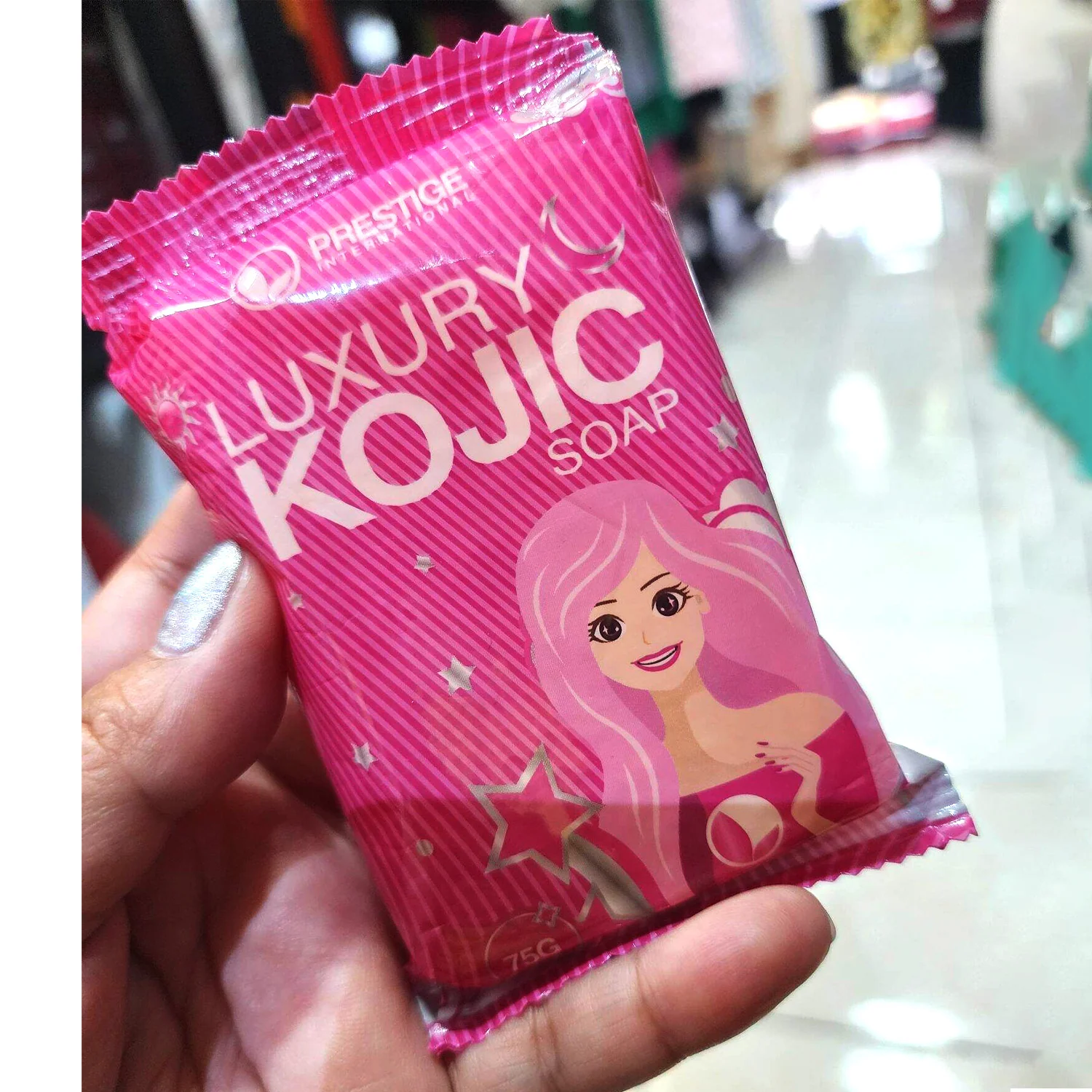 Prestige Luxury Kojic Whitening Soap - 75g - Image 3