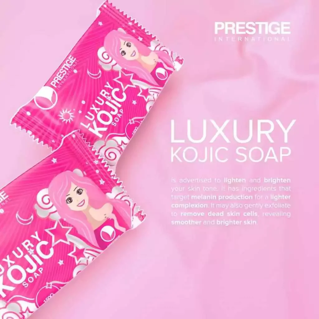 Prestige Luxury Kojic Whitening Soap - 75g - Image 5