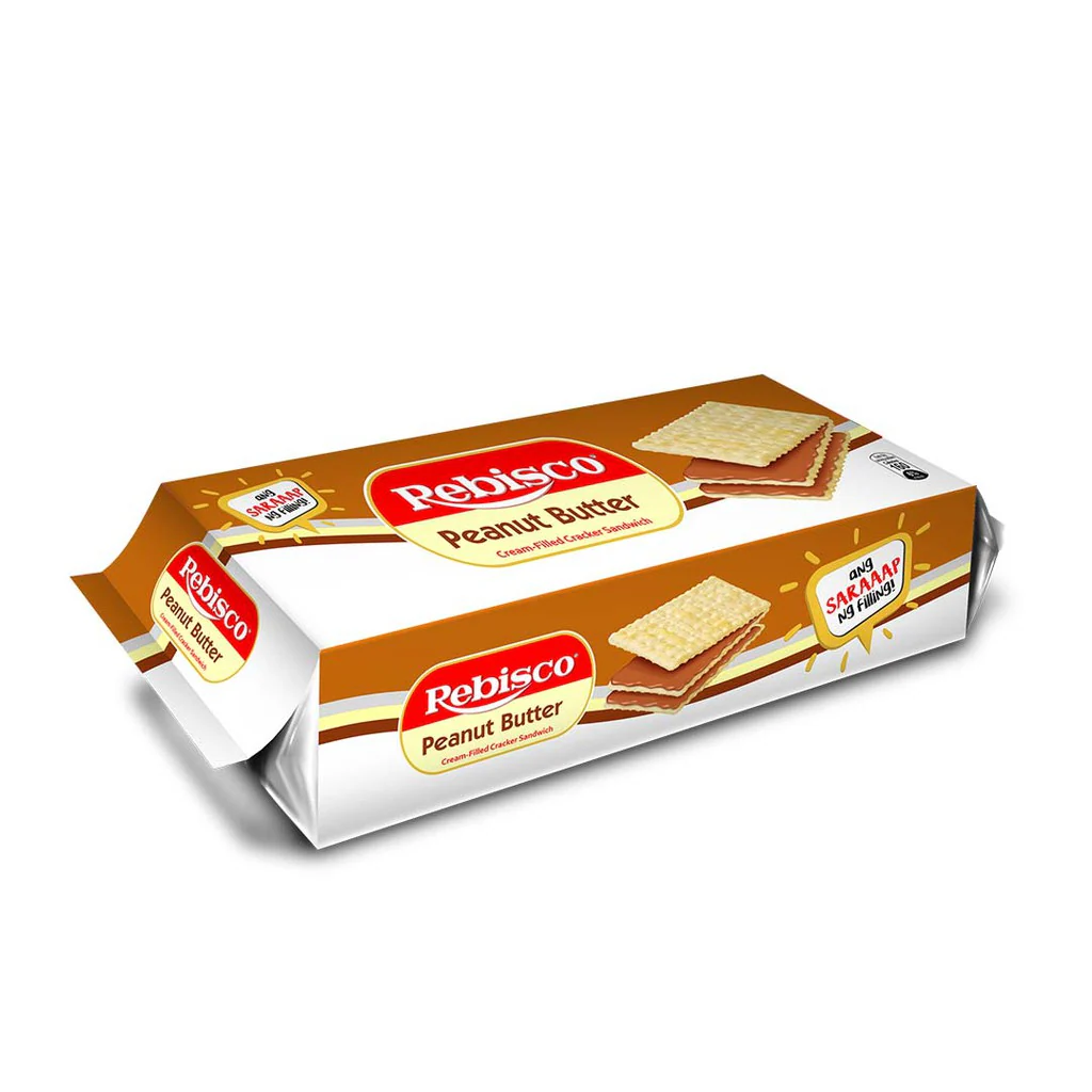 Rebisco Peanut Butter Cream Cracker 10x33g - Image 3