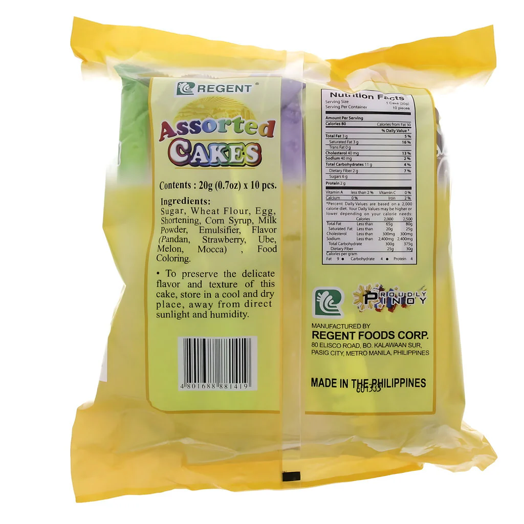 Regent Assorted Cakes – Combo Pack (2 × 200g | 20g × 20 pieces) - Image 9