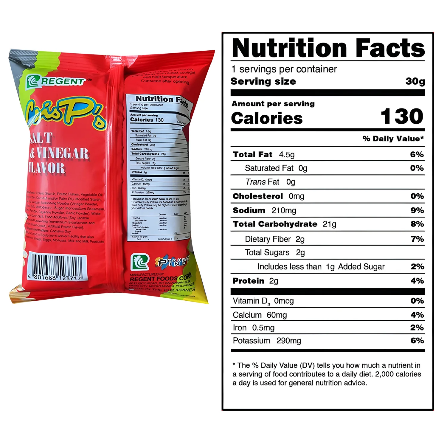 Regent CrisP’s Potato Snacks – 60g (Combo Pack) - Image 10