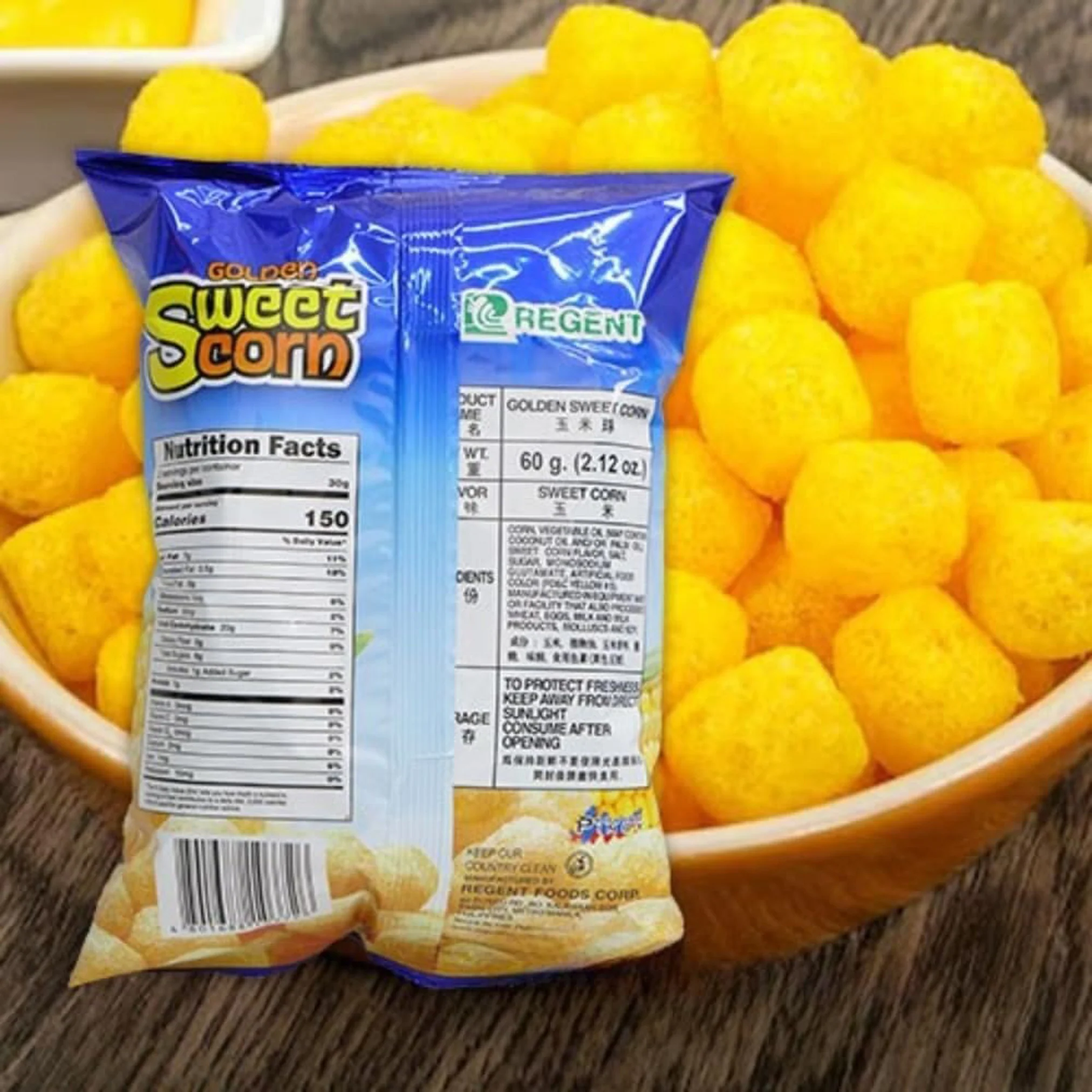 Regent Golden Sweet Corn – 60g - Image 7