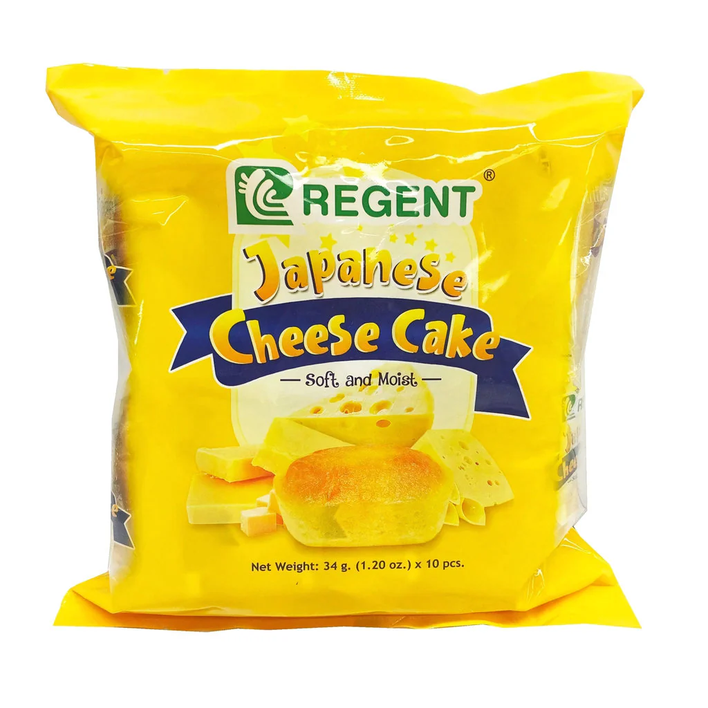 Regent Japanese Cheese Cake – 34g x 10pcs - Image 2