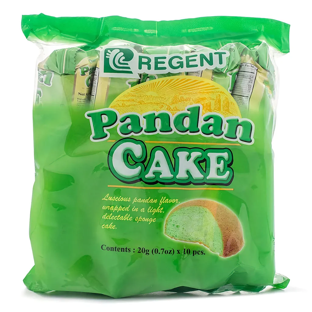 Regent Pandan Cake – 20g x 10 Pcs - Image 4