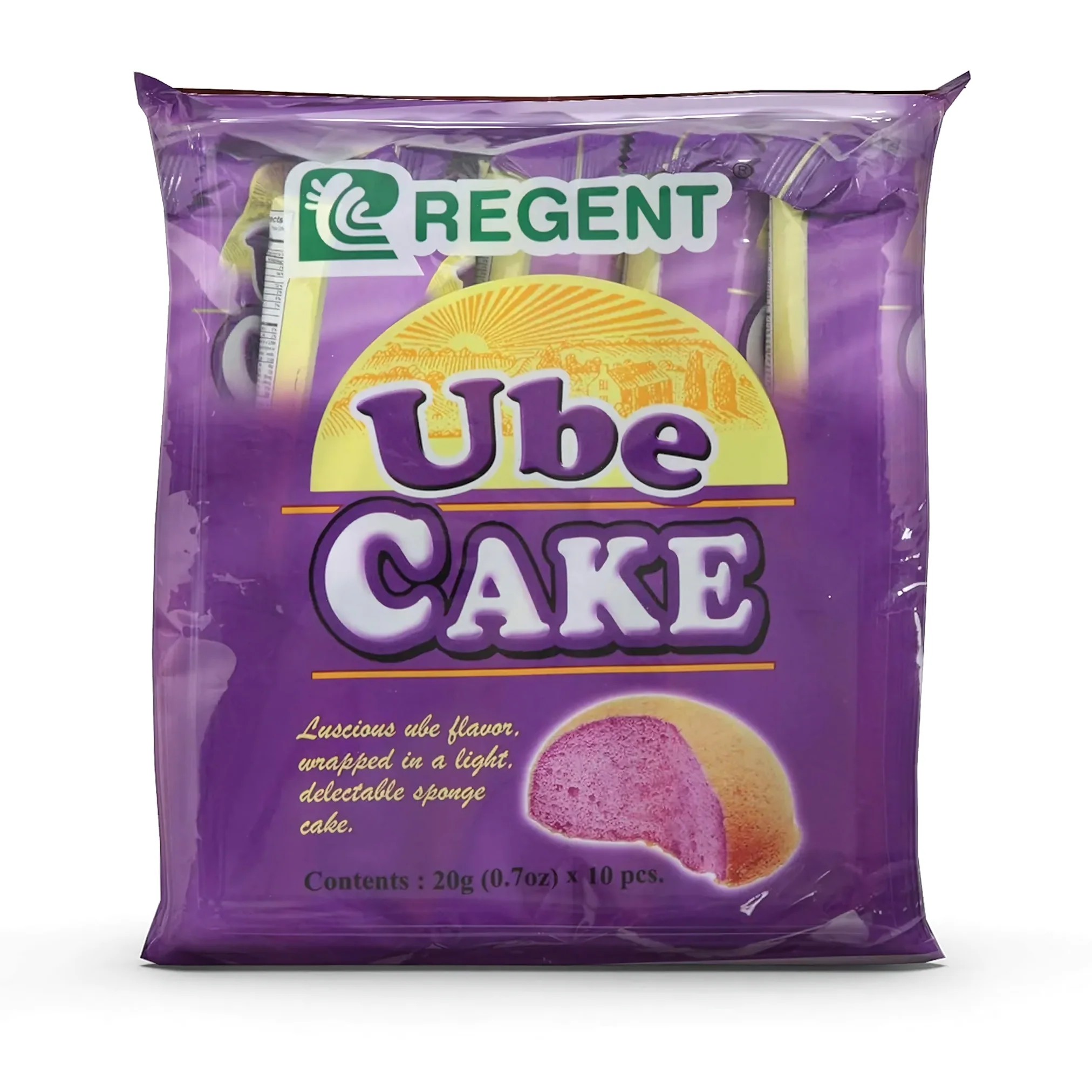 Regent Ube Cake – 20g x 10pcs (200g Total) - Image 2