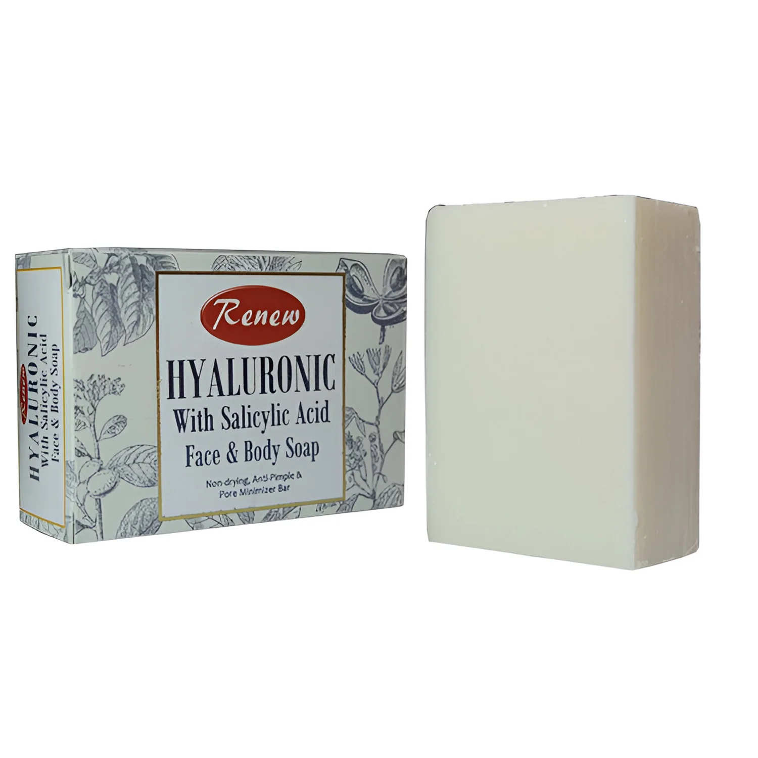 Renew Hyaluronic With Salicylic Acid Face & Body Soap - 135g - Image 3