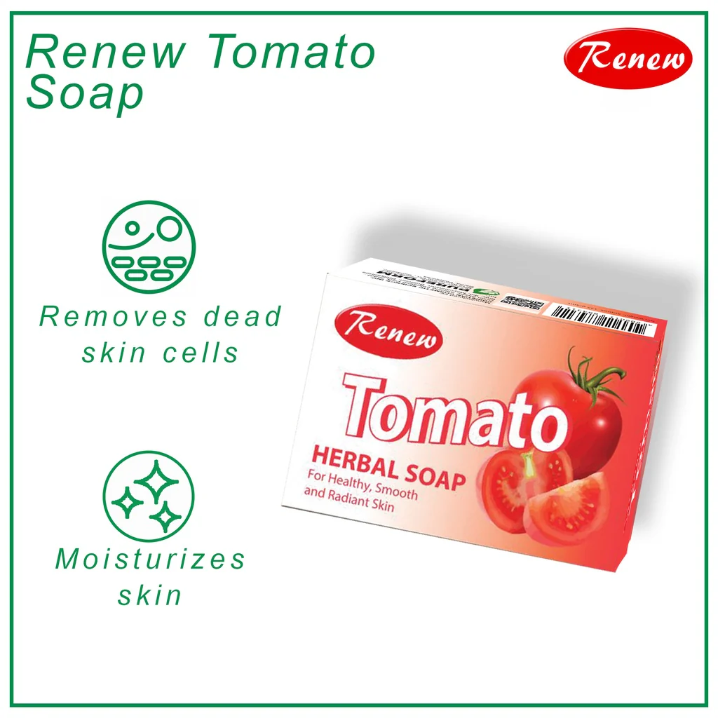 Renew Tomato Extract Whitening Soap - 135g - Image 3