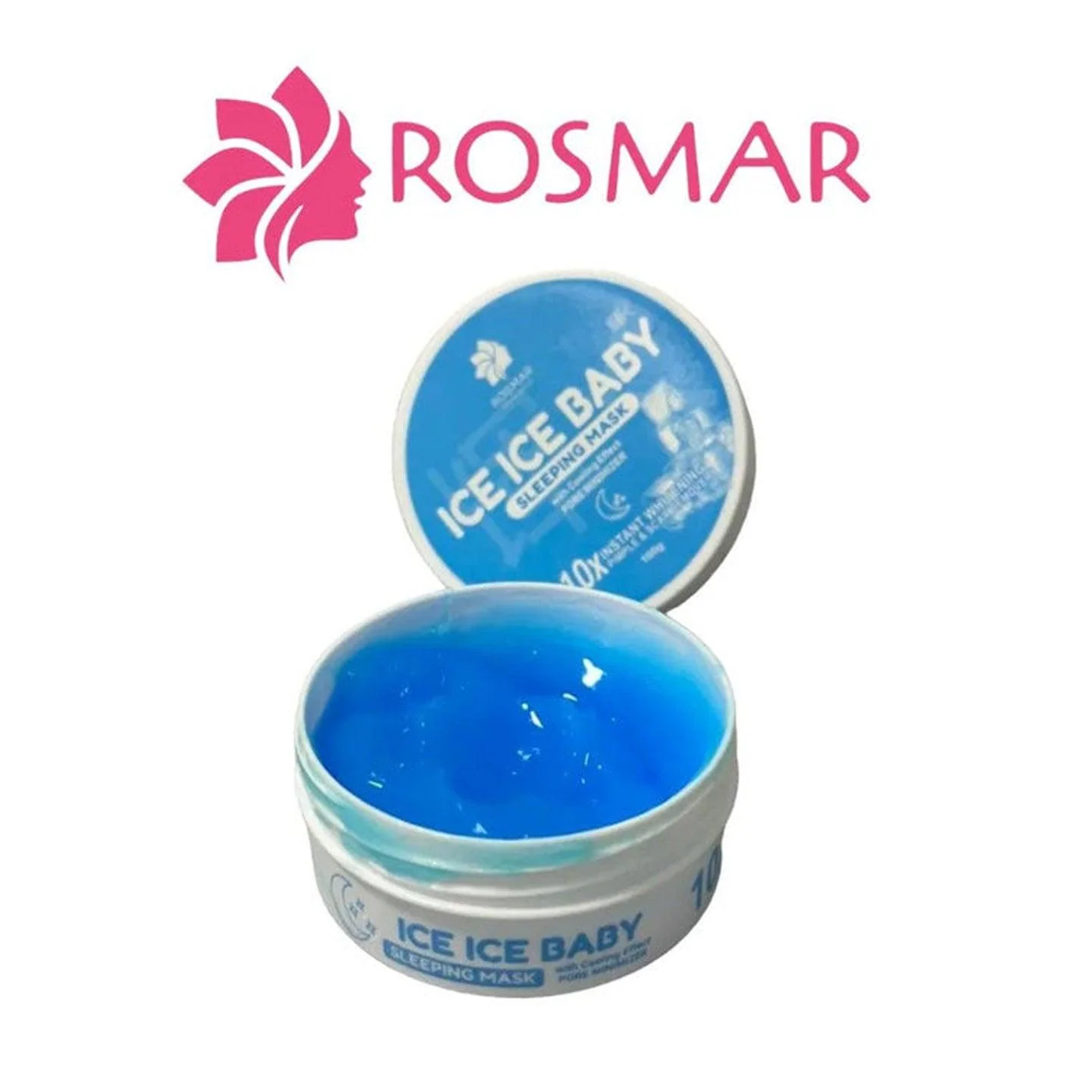 Rosmar Ice Baby Skin Whitening Sleeping Mask - 100g - Image 3