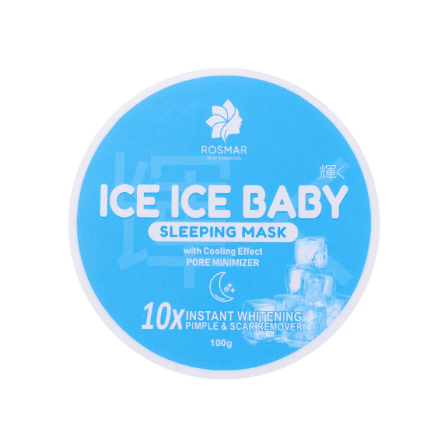 Rosmar Ice Baby Skin Whitening Sleeping Mask - 100g - Image 6