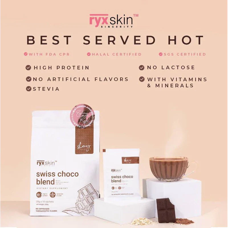 Ryx Skin Swiss Choco Blend Drink - 250g - Image 2