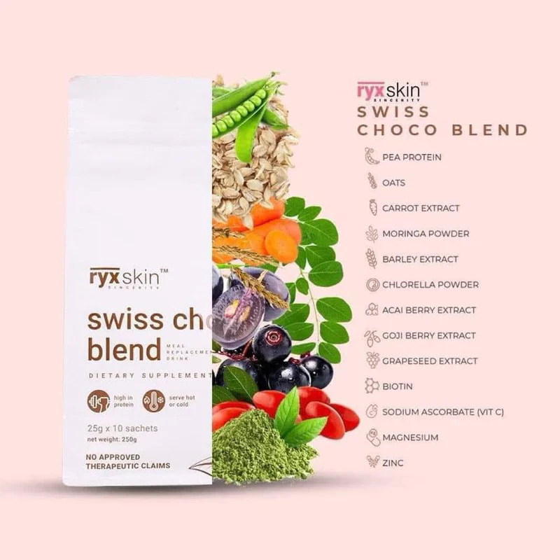 Ryx Skin Swiss Choco Blend Drink - 250g - Image 3