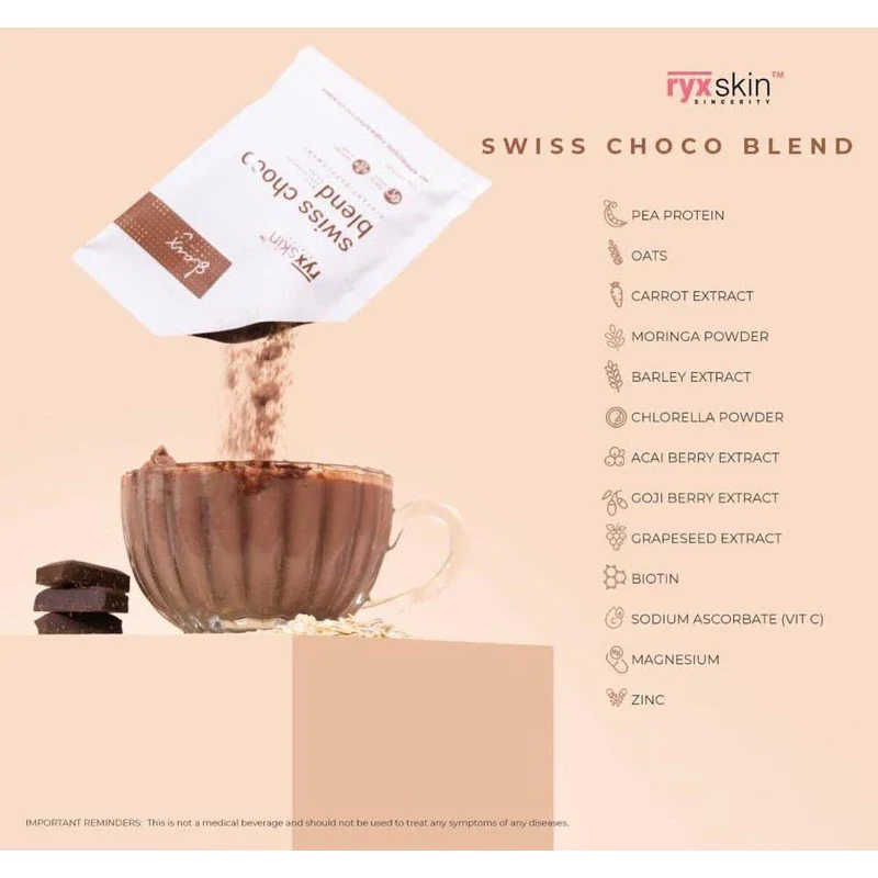 Ryx Skin Swiss Choco Blend Drink - 250g - Image 4