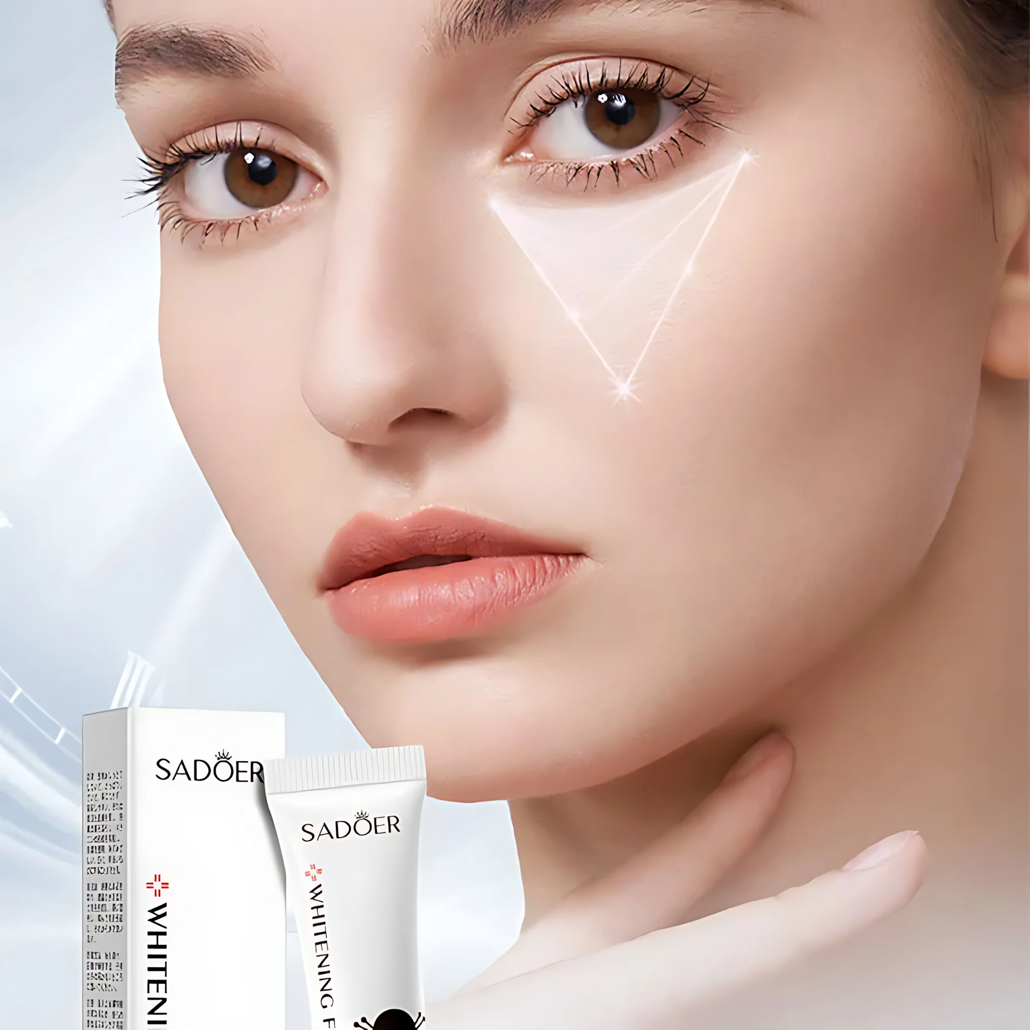 Sadoer Kojic Acid Whitening Freckles Eye Cream – 20g - Image 2