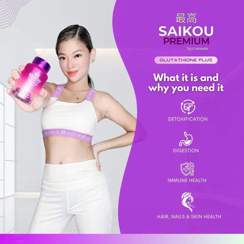 SAIKOU premium gluthione plus 60 capcules - Image 8