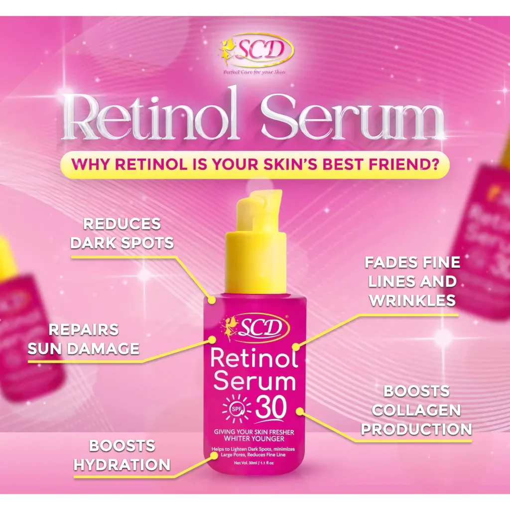 SCD Retinol Serum SPF 30 – 30ml - Image 4