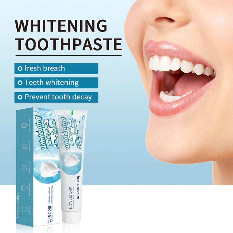 LBLS Teeth Whitening Toothpaste With Baking Soda - 200g - Image 3