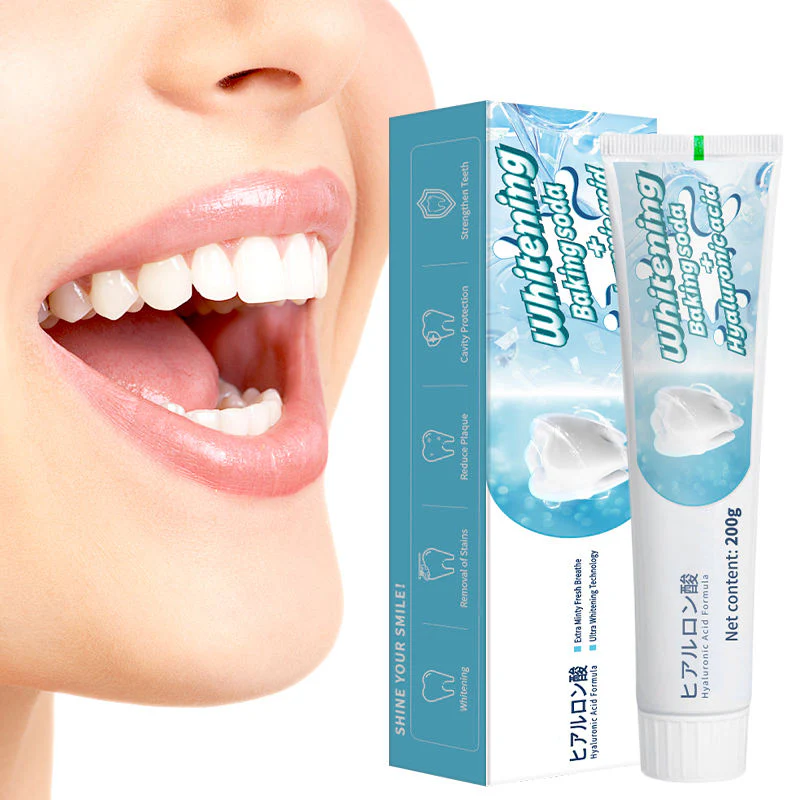 LBLS Teeth Whitening Toothpaste With Baking Soda - 200g - Image 4