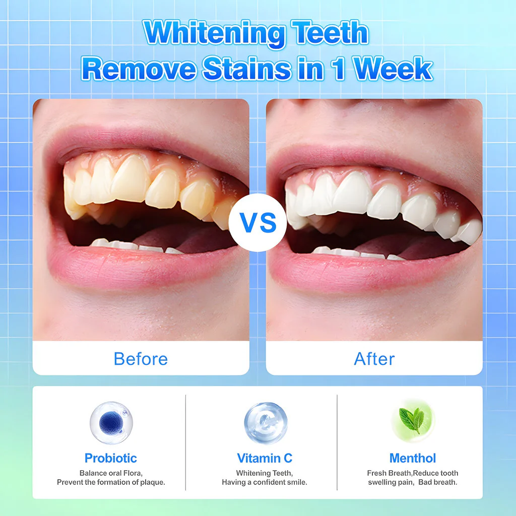 Scoban Vitamin C Probiotic Whitening Tooth Powder - 50g - Image 7