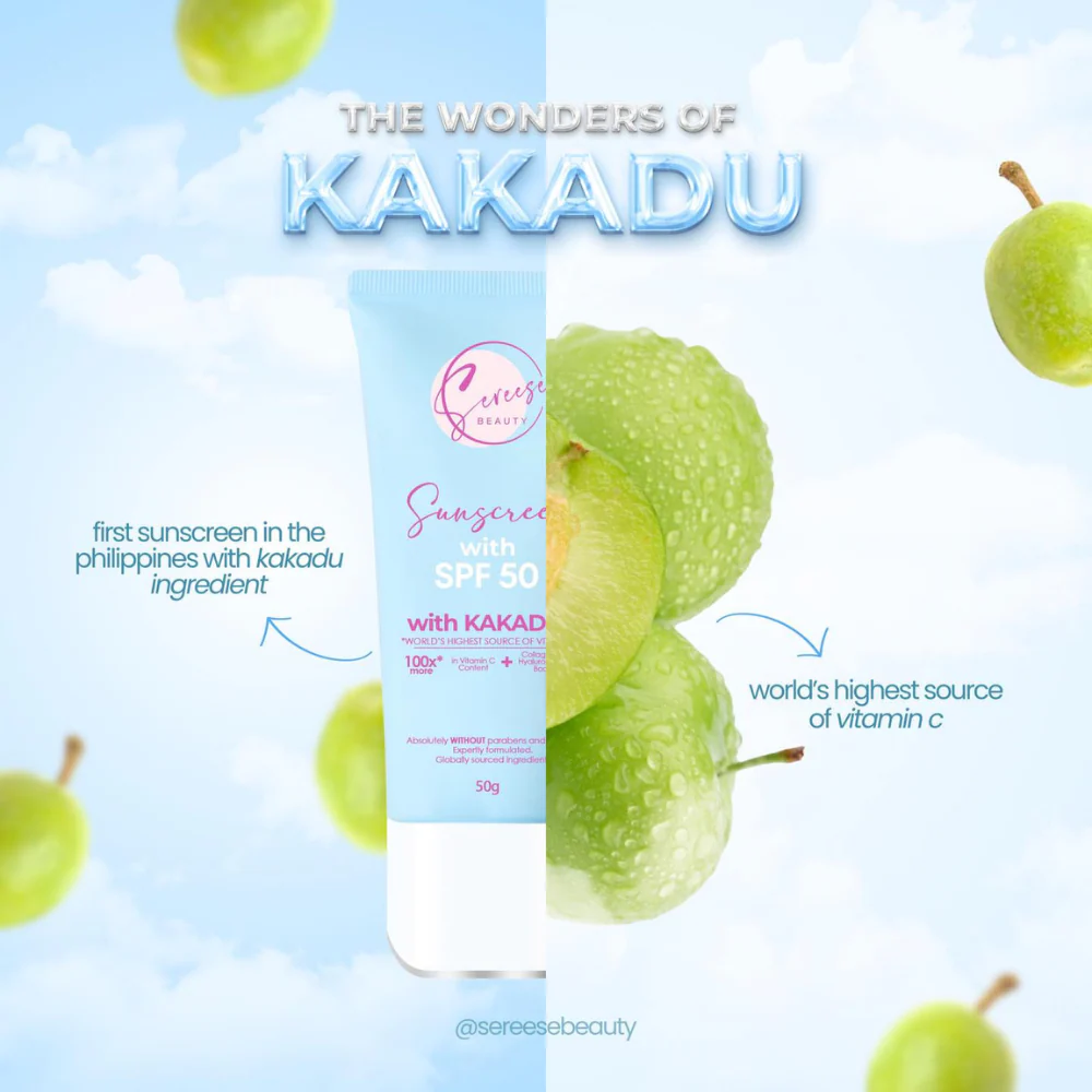 Sereese Beauty Sunscreen With SPF50 With Kadaku - 50g - Image 2