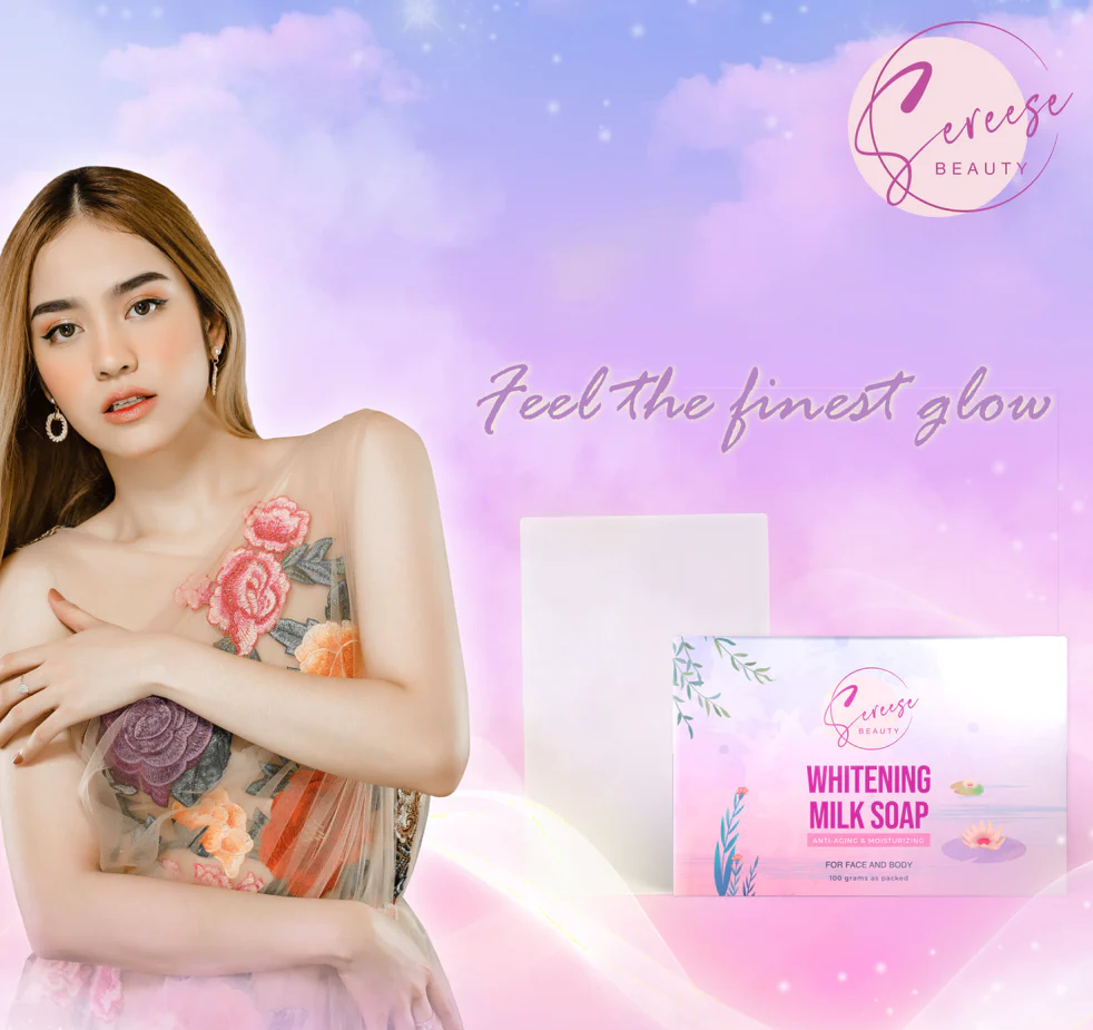 Sereese Beauty Whitening Milk Soap - 100g - Image 3