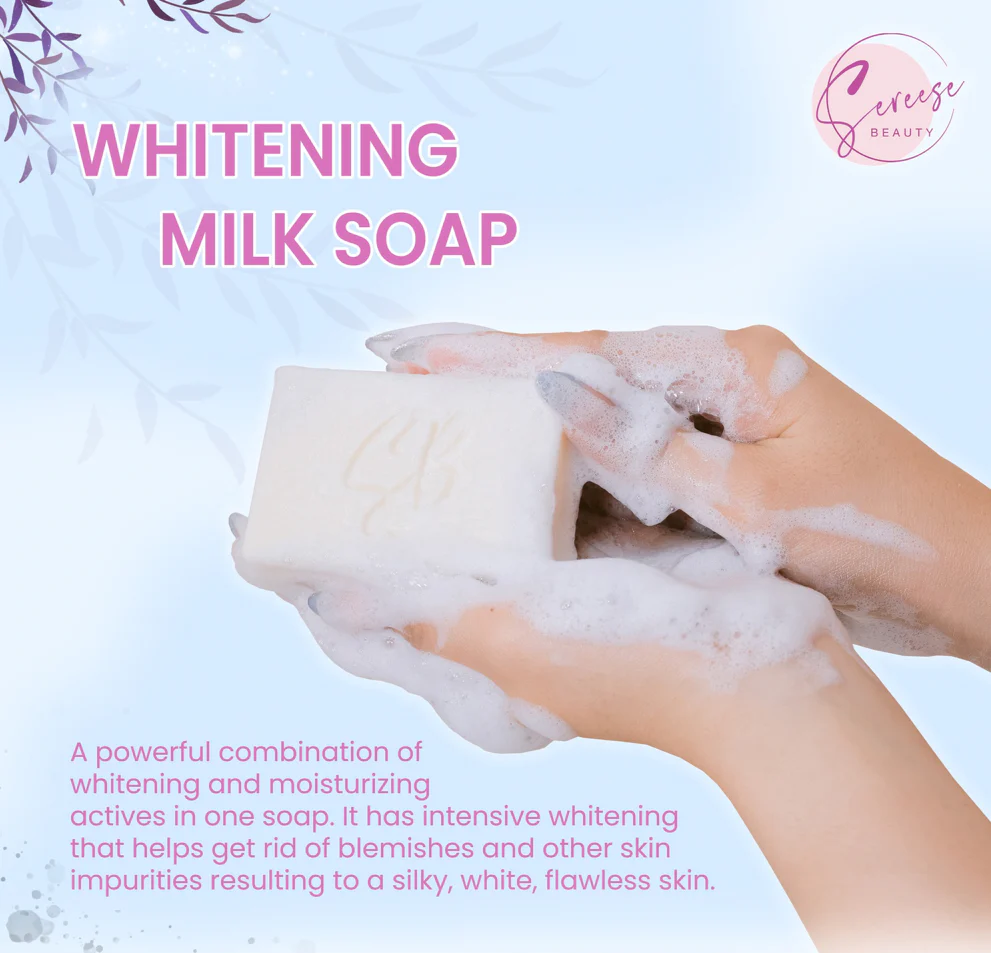 Sereese Beauty Whitening Milk Soap - 100g - Image 5