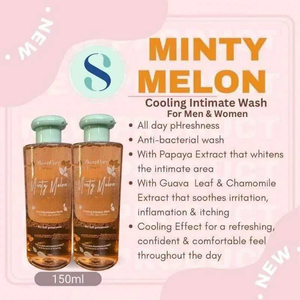 SkeenCare Minty Melon Cooling Intimate Wash - 150ml - Image 5
